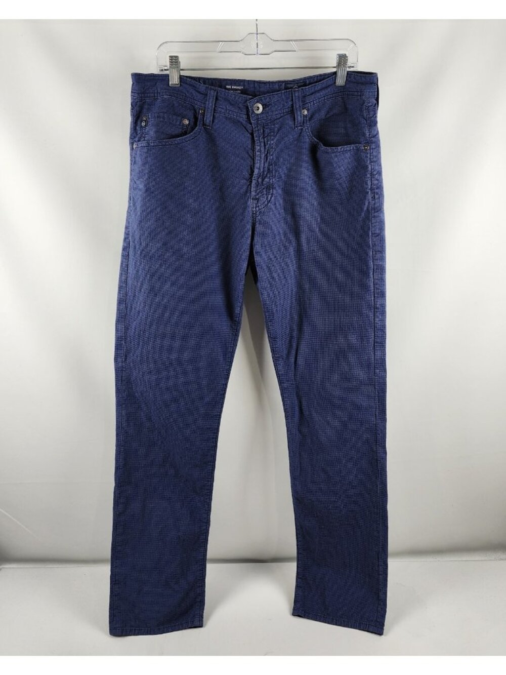 AG Adriano Goldschmied Pants Mens 34x32 Blue The Everett Slim Straight Pant USA
